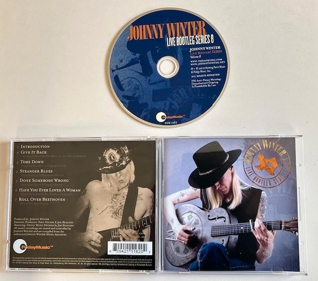 CD JOHNNY WINTER LIVE BOOTLEG SERIES 8 - BLUES ROCK RARE, CD & DVD, CD | Jazz & Blues, Comme neuf, Blues, 1980 à nos jours, Enlèvement ou Envoi