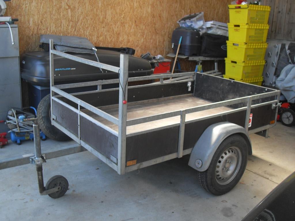 a vendre remoque 750kg, Enlèvement, Utilisé