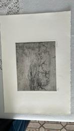 Etsen van Andre Roelant en 3 leerlingen, Antiek en Kunst, Ophalen