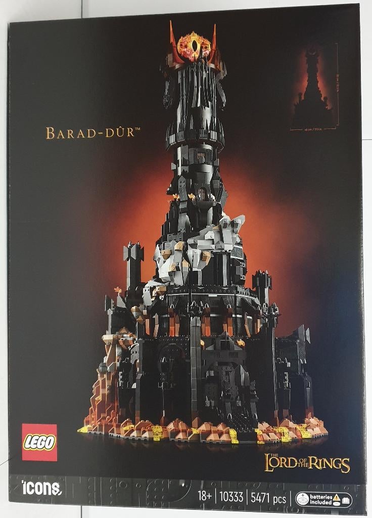 Lego 10333 Barad-dûr huren - Lord of the Rings