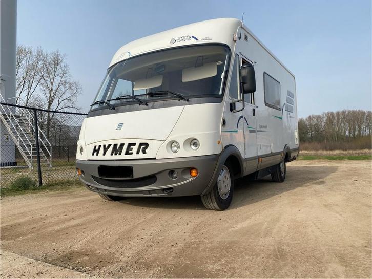 Hymer b564 voll integrale camperwagen, Caravans en Kamperen, Mobilhomes, Particulier, Fiat, Elektrisch, Ringverwarming, Douche