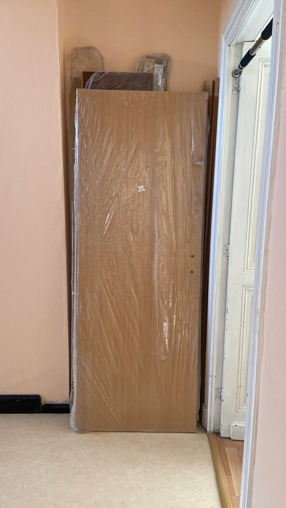 Porte intérieur hêtre, Bricolage & Construction, Chambranle de porte, Comme neuf, Enlèvement, Bois