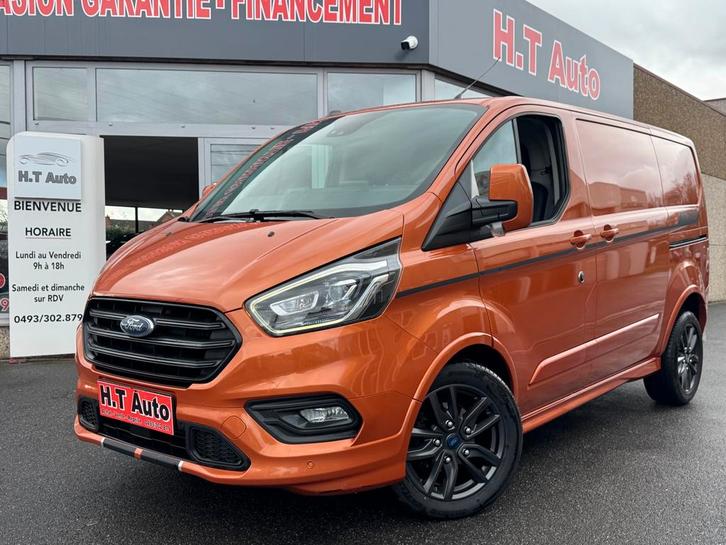 Ford Transit Custom 2.0TDCi L1H1 Sport/Autobox/Camera/EU6, Auto's, Bestelwagens en Lichte vracht, Bedrijf, Te koop, ABS, Adaptive Cruise Control