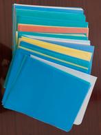 Plastic insteekmapjes, Enlèvement