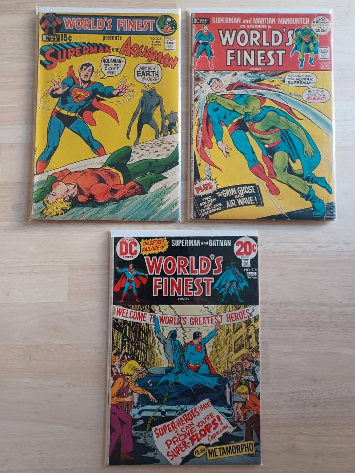 Words Finest 203,212,218 (1971-1972), Livres, BD | Comics, Utilisé, Plusieurs comics, Amérique, Enlèvement ou Envoi