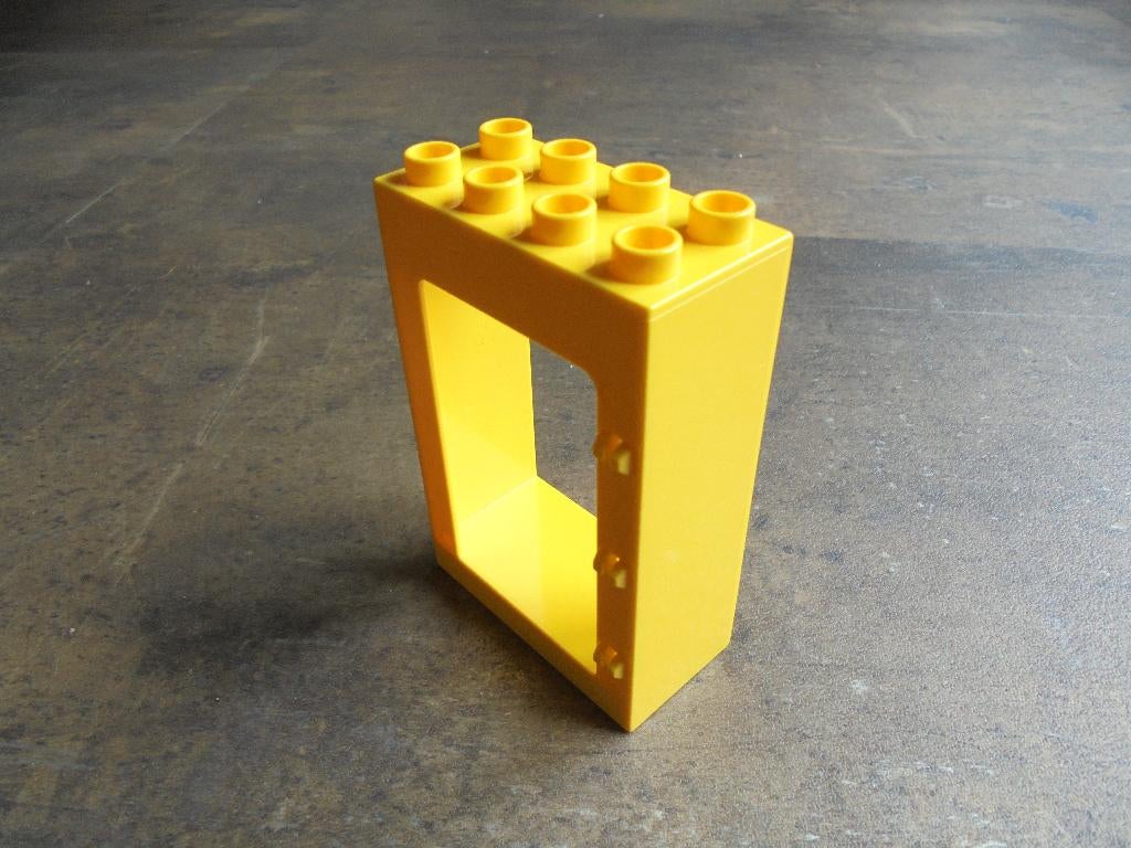 Lego Duplo Door & Window Frame 2x4x5 (zie foto's), Ophalen of Verzenden, Gebruikt, Losse stenen, Duplo