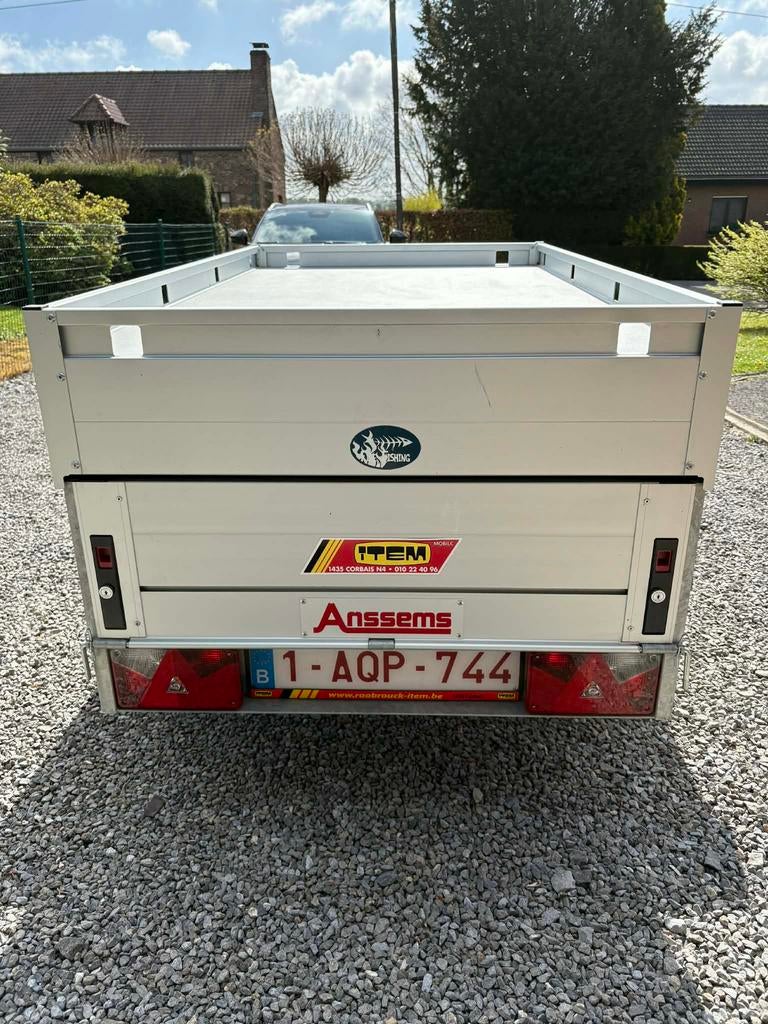 Remorque marque Anssems, Enlèvement, Comme neuf