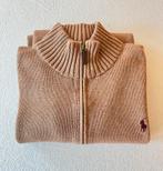 Pull Polo Ralph Lauren Beige avec Col/quarter zip Taille M, Enlèvement ou Envoi, Beige, Ralph Lauren, Porté