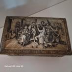 Vintage David tenders stijl metalen koekjestin, Verzamelen, Ophalen, Koek(jes)