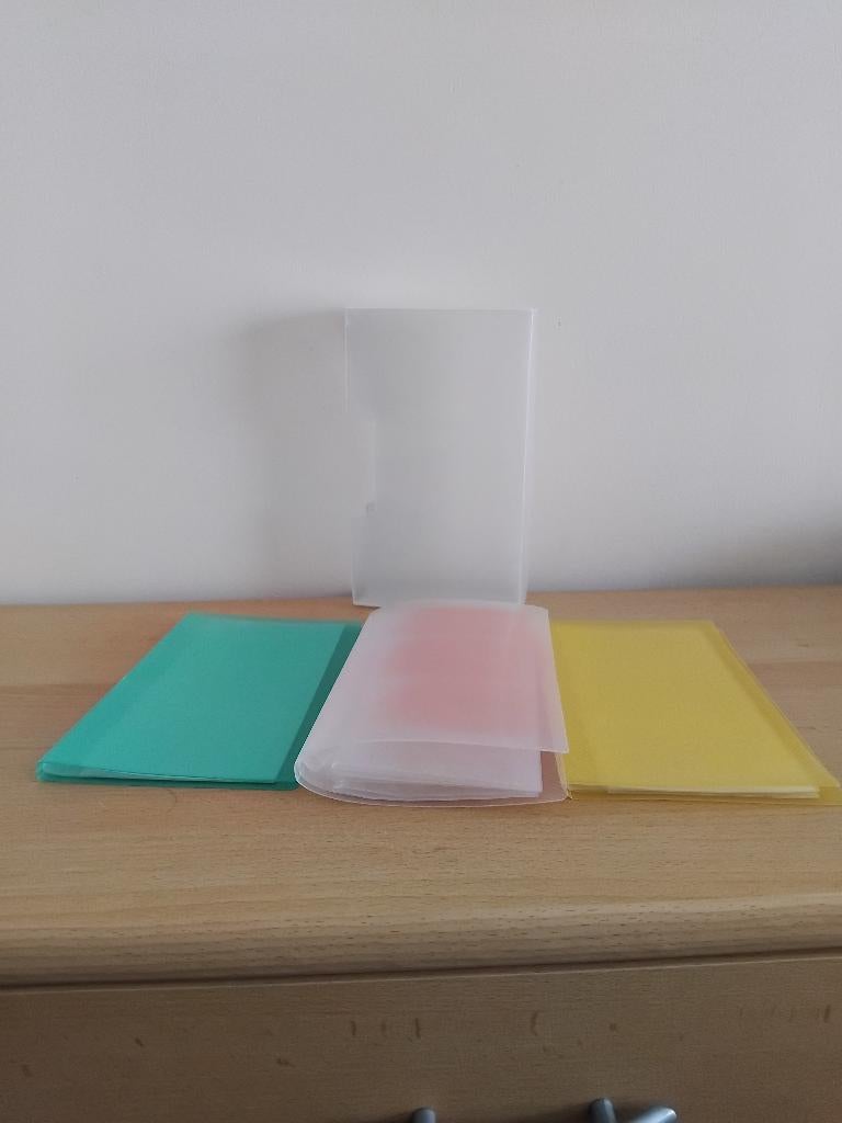  Set van 4 handige insteekmapjes / opbergmapjes, Diversen, Ophalen, Gebruikt