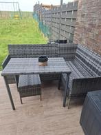 Mooi tuinset met kussens nog in zeer goede staat, Tuin en Terras, Ophalen, Bank, Tuinset