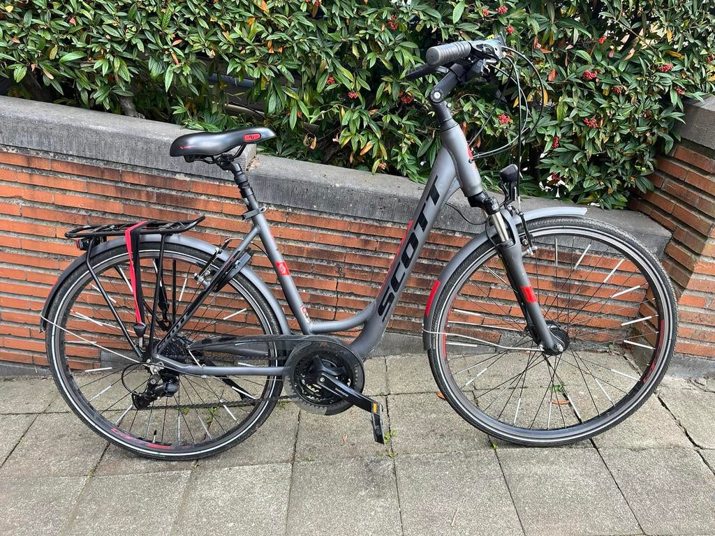 Vélo urbain SCOTT, Vélos & Vélomoteurs, Enlèvement, Comme neuf, Vitesses