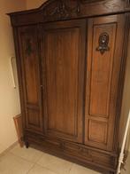 armoire - armoire ancienne - placard, Enlèvement, Utilisé, Chêne, Avec tablette(s)