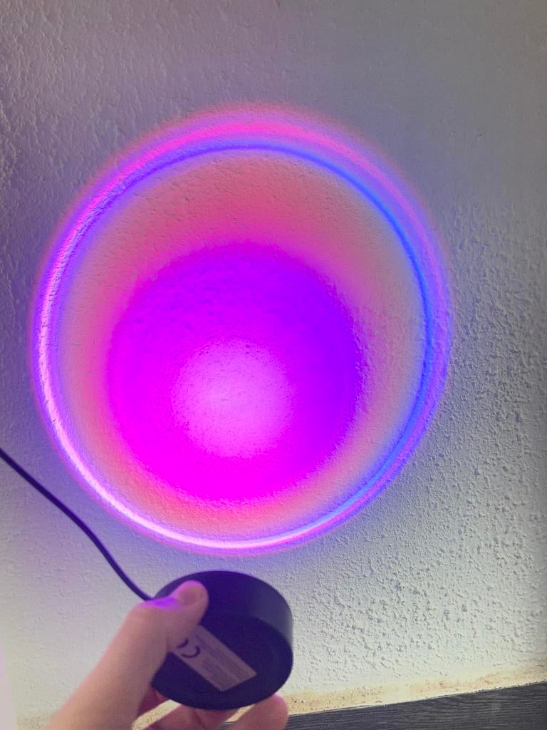 Lampe de table - Lampe de projection- port USB - Multicolore, Maison & Meubles, Enlèvement, Neuf, Multicolore