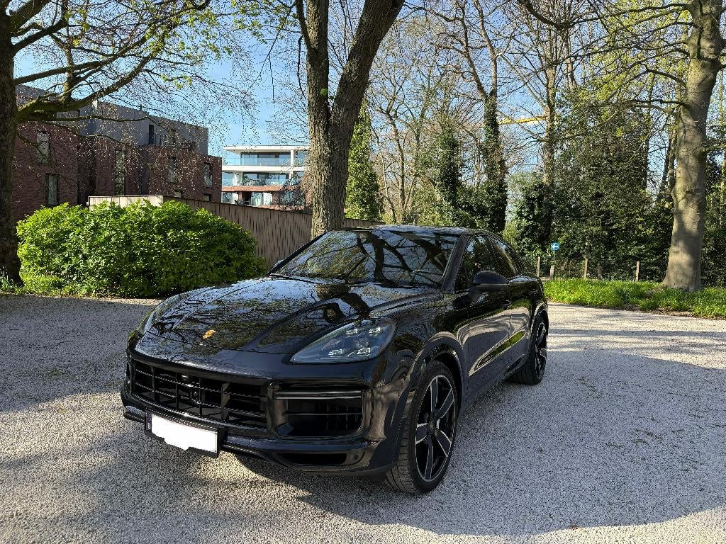 Porsche Cayenne Turbo V8 549 HP, Autos, Euro 6, Entretenue par le concessionnaire, Noir, 5 portes