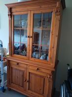 Grenen vitrinekast, buffetkast, Huis en Inrichting, Ophalen