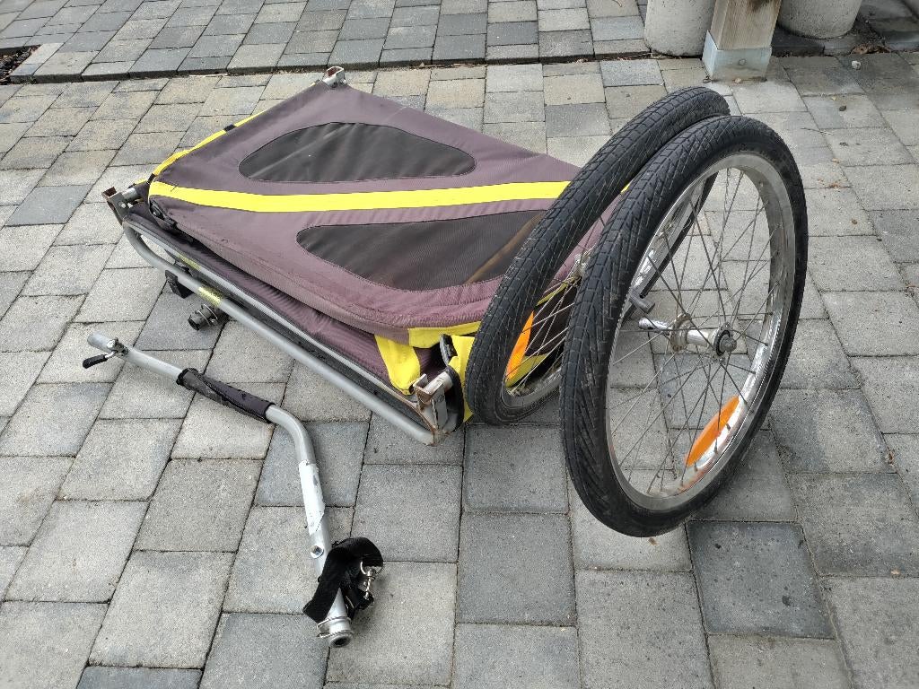 Doggyride honden fietskar groot 50 kg, Fietsen en Brommers, Ophalen, Gebruikt, Opvouwbaar, Doggyride