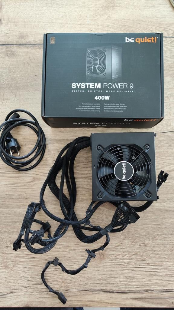 Bequite 400watt voeding non-modulair., Computers en Software, Interne voedingen, Ophalen