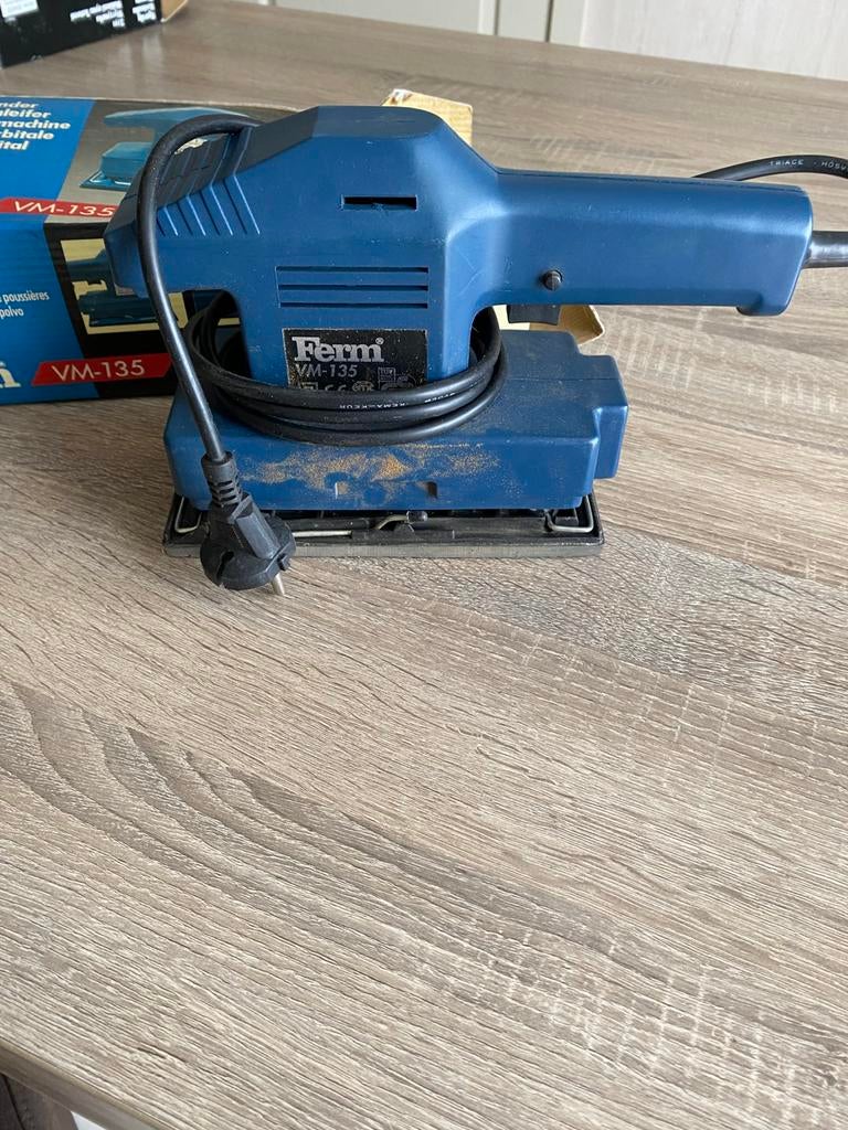 Schuurmachine, Bricolage & Construction, Outillage | Ponceuses, Enlèvement, Comme neuf, Ponceuse orbitale