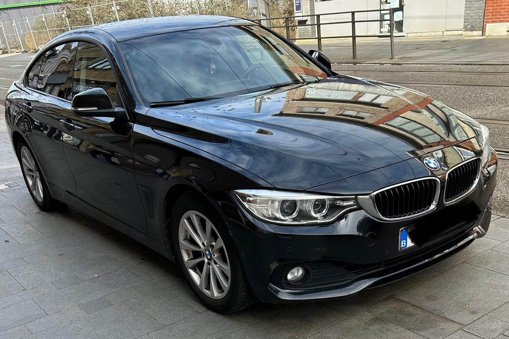 BMW 420i gran coupe model 2017, Auto's, BMW, Zwart, Leder, 5 deurs, Particulier