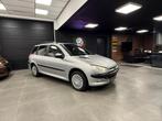 PEUGEOT 206 BENZINE 60.000KM TOPSTAAT, Argent ou Gris, Achat, Entreprise, Boîte manuelle
