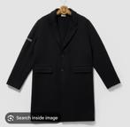 Daily Paper navy whool overcoat, Kleding | Heren, Ophalen of Verzenden, Zo goed als nieuw