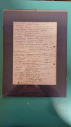 Armand Simon lettre manuscrite, Antiquités & Art, Enlèvement ou Envoi