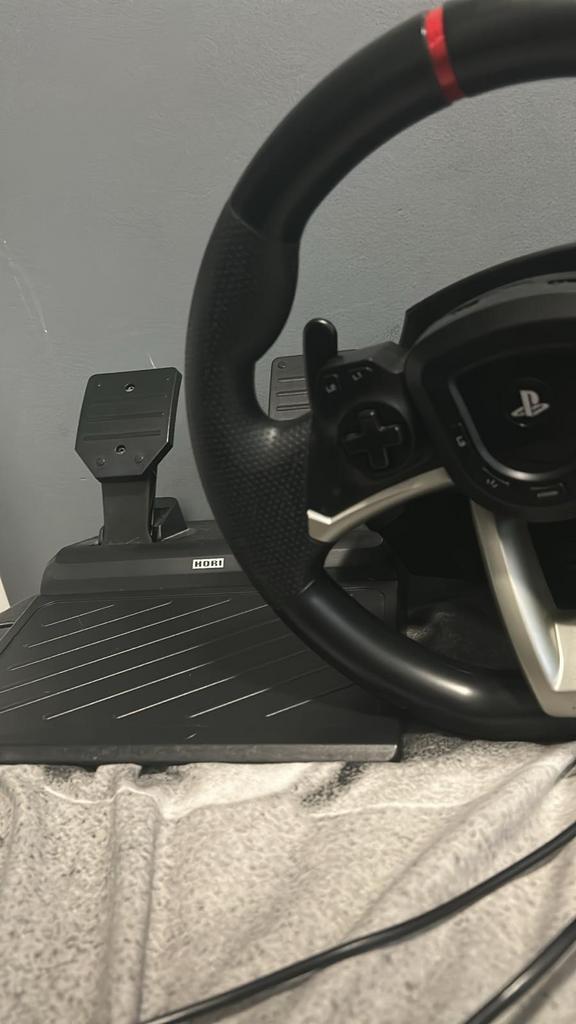 Volant et pedale pour PlayStation, Informatique & Logiciels, Joysticks, Comme neuf, Enlèvement ou Envoi