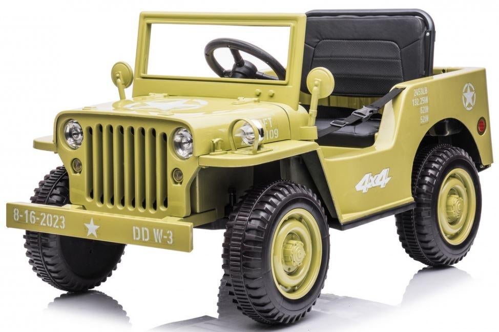 Voiture électrique enfant Jeep WILLYS 4x4 • 12V 7Ah • LUXE