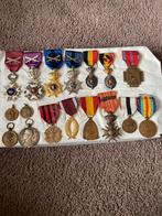 Lot Belgische militaire medailles vintage collectie, Enlèvement
