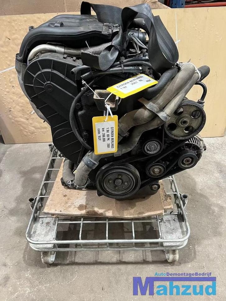 CITROEN BERLINGO 1.9 1.9D WJY motorblok motor, Auto-onderdelen, Motor en Toebehoren, Gebruikt