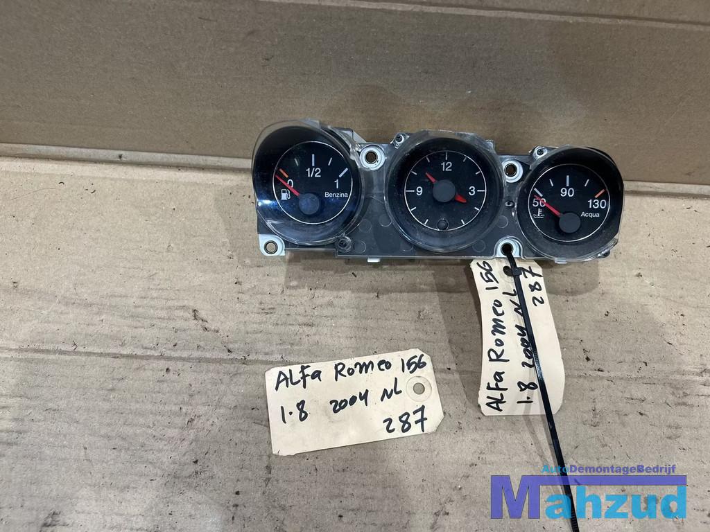 ALFA ROMEO 156 TANK motortemperatuur klok Meter 1997-2005, Gebruikt, Dpofca@stellantis.com, Stellantis Europe S.p.A., Alfa Romeo