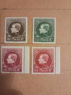 België 289/92 * Grote Montenez, Sans timbre, Trace d'autocollant, Enlèvement ou Envoi, Non oblitéré