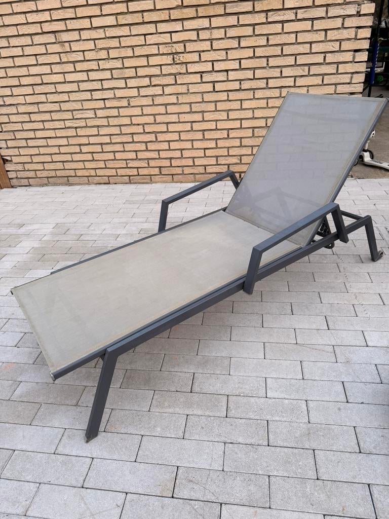 Ligbed, Jardin & Terrasse, Chaises longues, Enlèvement, Comme neuf, Métal
