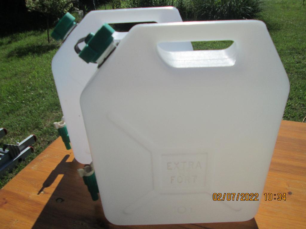 Jerrican alimentaire en plastique 10 litres « EDA », Enlèvement, Neuf