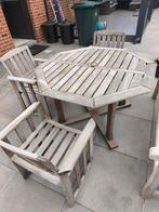 Tafel, stoelen & kussens, Tuin en Terras, Ophalen