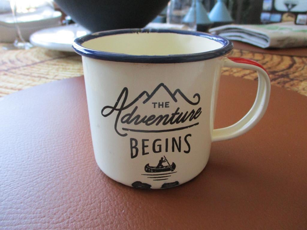 ijzeren mok, Caravanes & Camping, Accessoires de camping, Enlèvement ou Envoi, Neuf