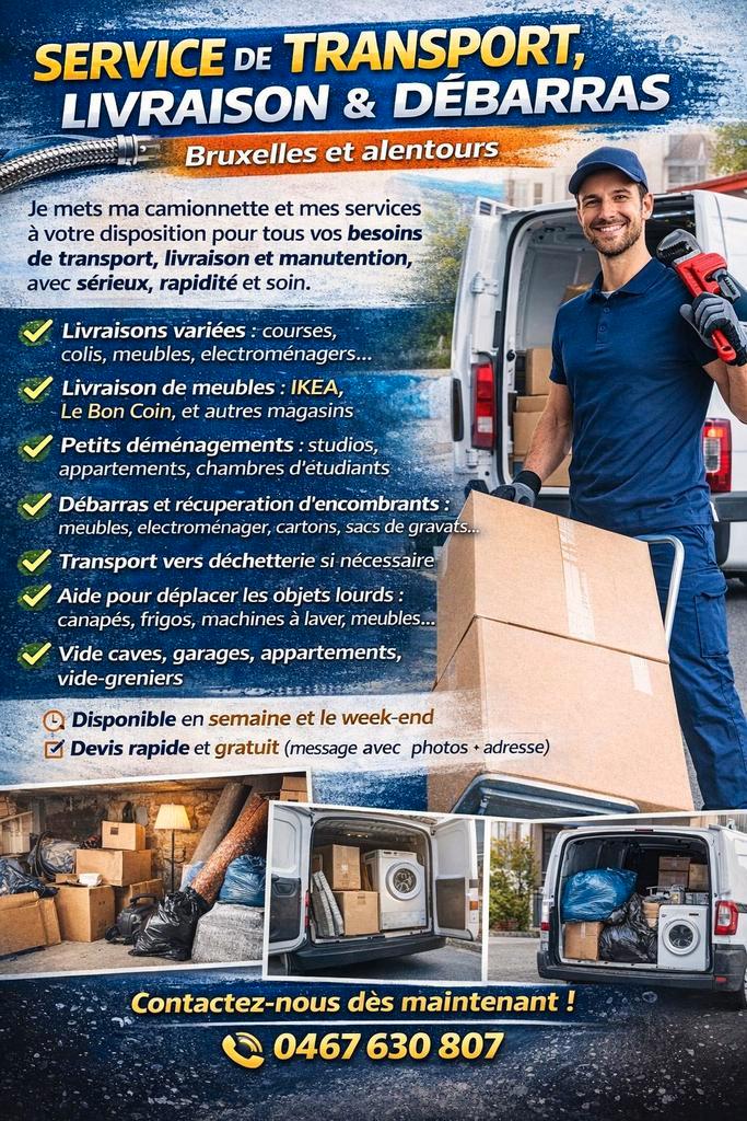 Transports et débarras, Vacatures, Vacatures | Overige Vacatures