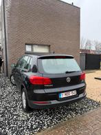 Volkswagen tiguan 1.4 2014, Auto's, Euro 5, 4 cilinders, Zwart, Handgeschakeld