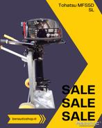 Direct leverbaar! Nieuwe Tohatsu MFS5D SL 5pk langstaart knu, -, Nieuw, -, -