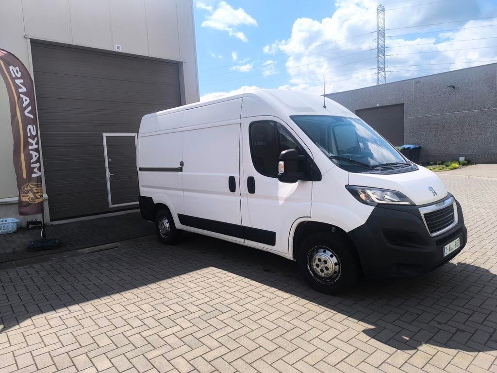 Peugeot Boxer L2-H2 2019 Euro 6 9505€ net, Entreprise, 3 places, Boîte manuelle, Noir