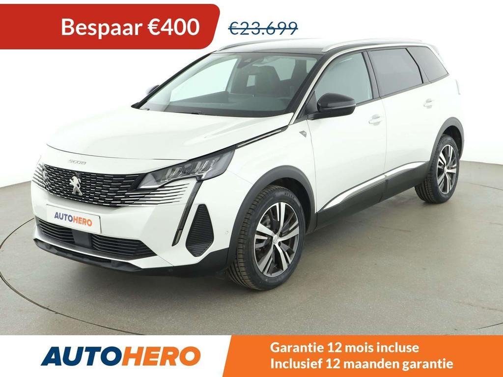 Peugeot 5008 1.2 PureTech Roadtrip (bj 2022, automaat), Auto's, Peugeot, Te koop, 360° camera, ABS, Airbags, Airconditioning, Android Auto