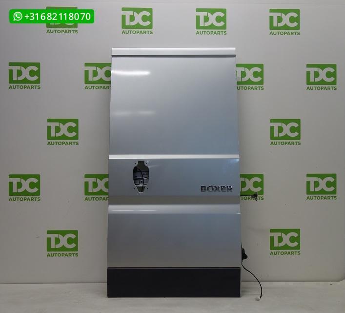 Peugeot Boxer ('06-'19) Achterdeur rechts dicht zilver H1, Gebruikt, Deur, Achter, Ophalen of Verzenden