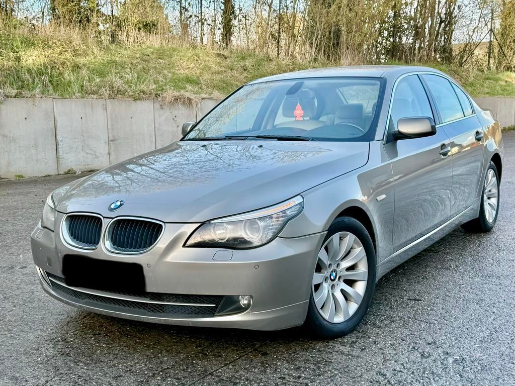 BMW 520d E60 prêt à immatriculé, Auto's, BMW, 4 deurs, Achterwielaandrijving, Beige, Beige