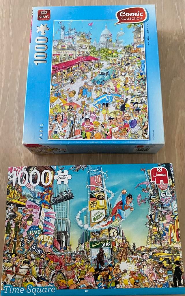 Legpuzzels, Ophalen, Zo goed als nieuw