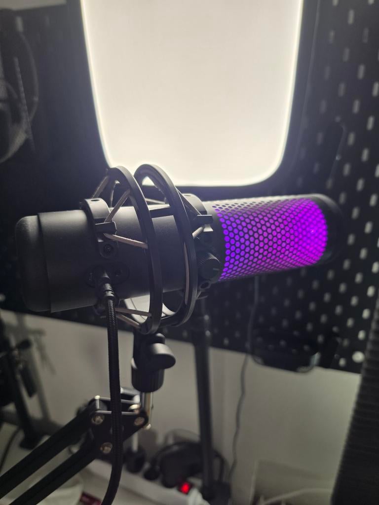 Hyperx quadcast s usb microphone, Musique & Instruments, Enlèvement