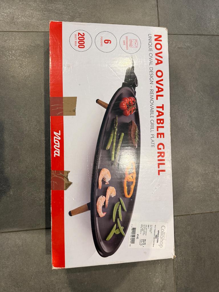 Nova Grillplaat, Ophalen, Gebruikt, Tafelgrill