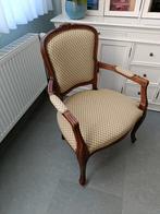 chaise recouverte de tissu d'aspect ancien, Antiquités & Art, Enlèvement