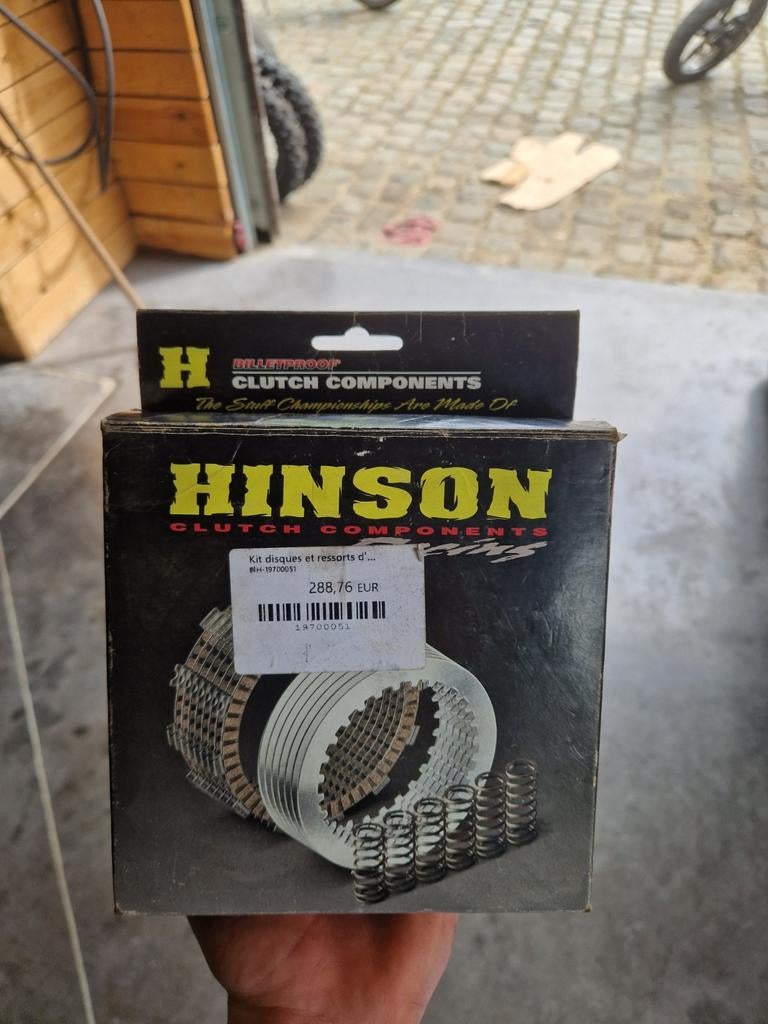 Hinson koppeling platen en veren honda crf250r, Ophalen of Verzenden, Nieuw