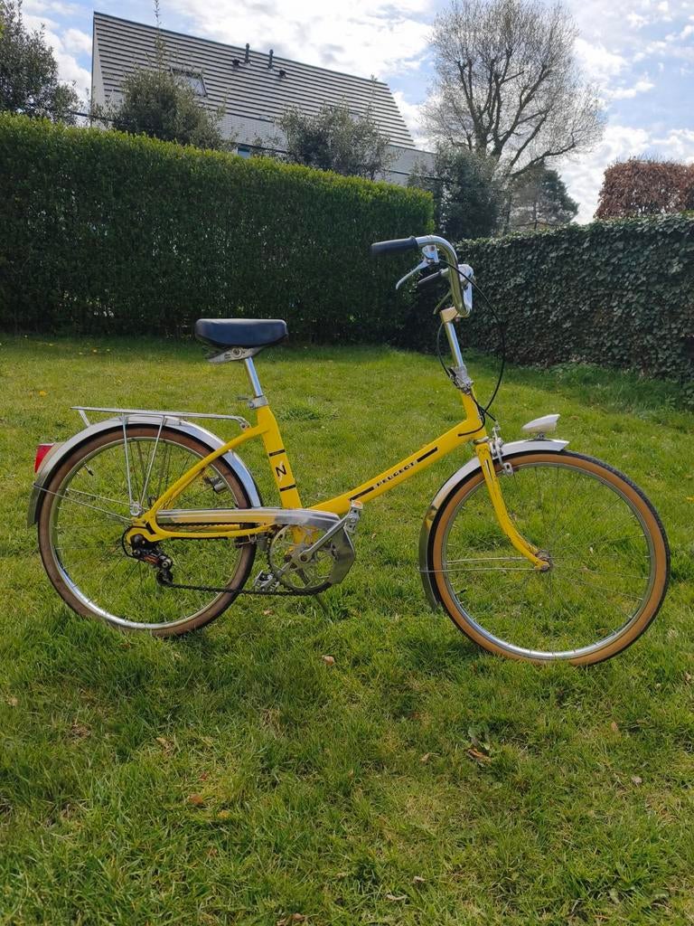Peugeot plooifiets, Ophalen